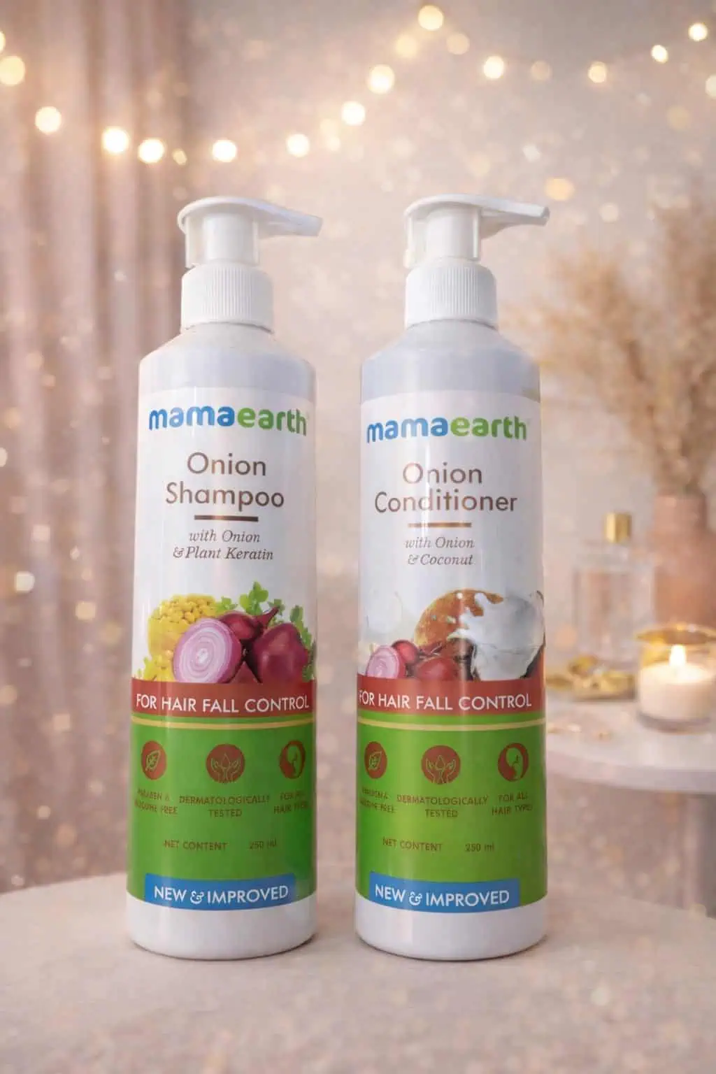 Mama earth Onion Shampoo & Conditioner combo